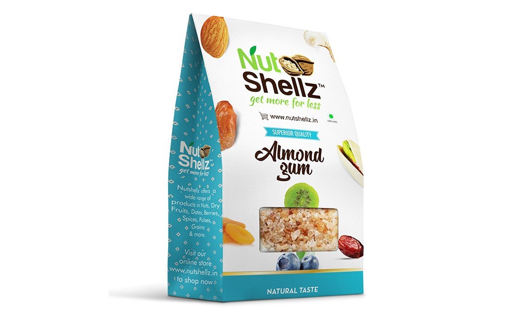 Nutshellz Almond Gum    Box  250 grams